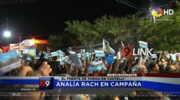 POLITICA | ANALÍA RACH EN CAMPAÑA   | 08.10