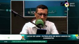 Lucas de León, futbolista de Boca Unidos || 30.04.24