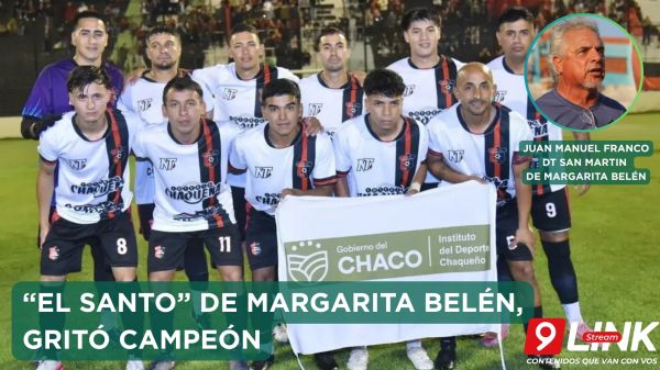 “EL SANTO” DE MARGARITA BELÉN, GRITÓ CAMPEÓN