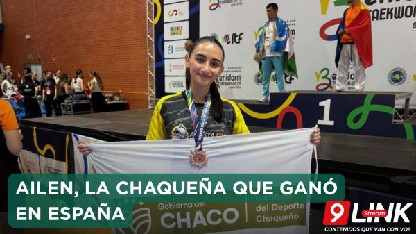 AILEN, LA CHAQUEÑA QUE GANÓ EN ESPAÑA