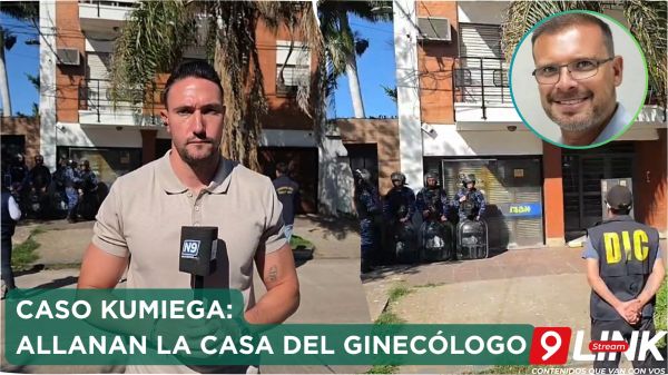 CASO KUMIEGA: ALLANAN LA CASA DEL GINECÓLOGO